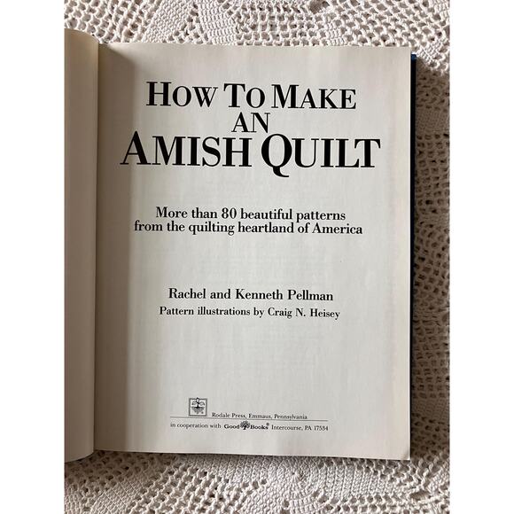 How to Make an Amish Quilt Book: Vintage Quilting Guide - Picture 2 of 9